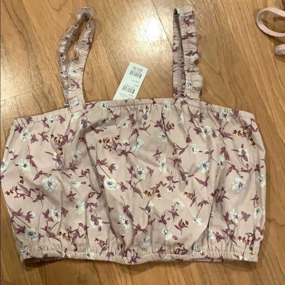 Cropped tank top